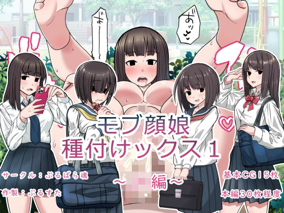 モブ顔娘種付けックス1〜JK編〜