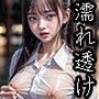 処女JK 濡れ透けレ●プ