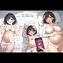偶然、催●アプリを手に入れたおじさんが、美人母娘に寄生して孕ませた件
