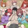 アニメキャラとセックルできるアプリ36、五等分〇花嫁その後編